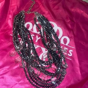 Vintage Sassy Jones Pewter (Silver) Malia necklace